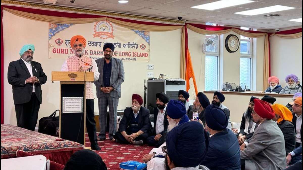 Ambassador Sandhu heckled during visit to Gurudwara