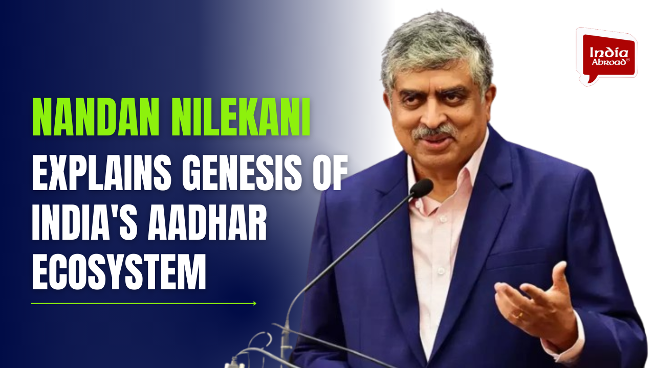 Nandan Nilekani explains genesis of India's Aadhar ecosystem