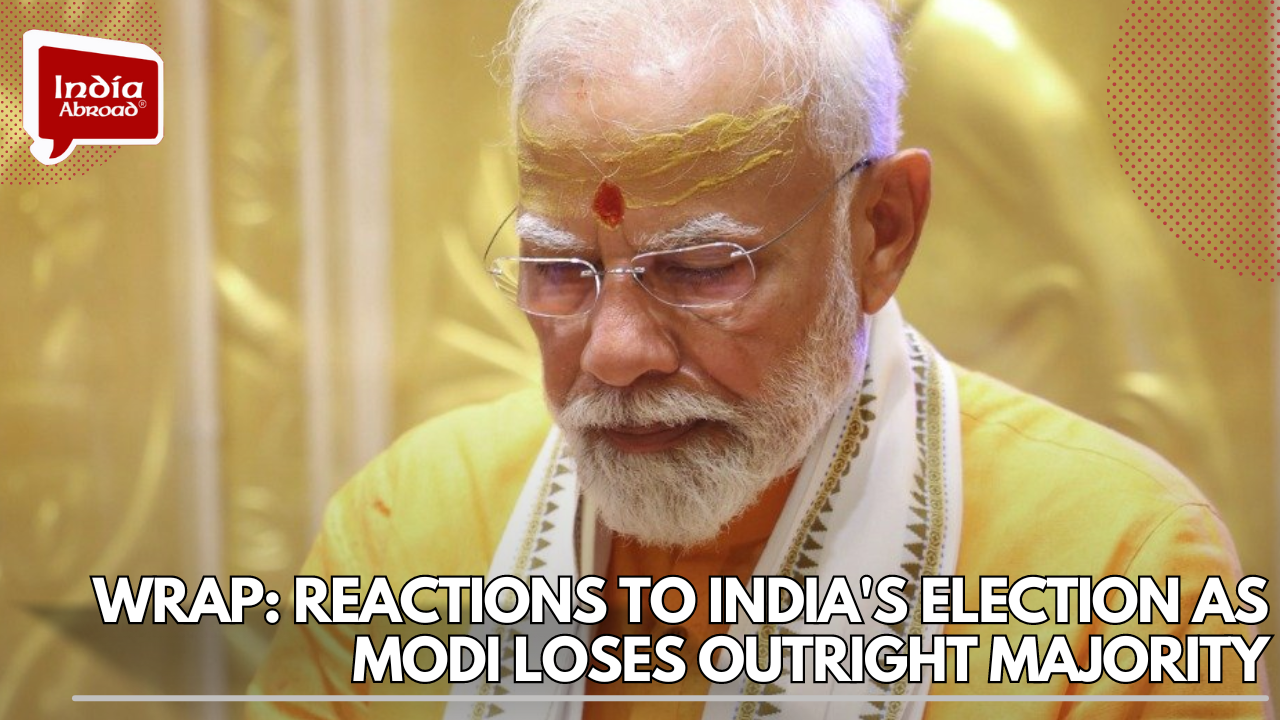 WRAP: Reactions to India's election as Modi loses outright majority 