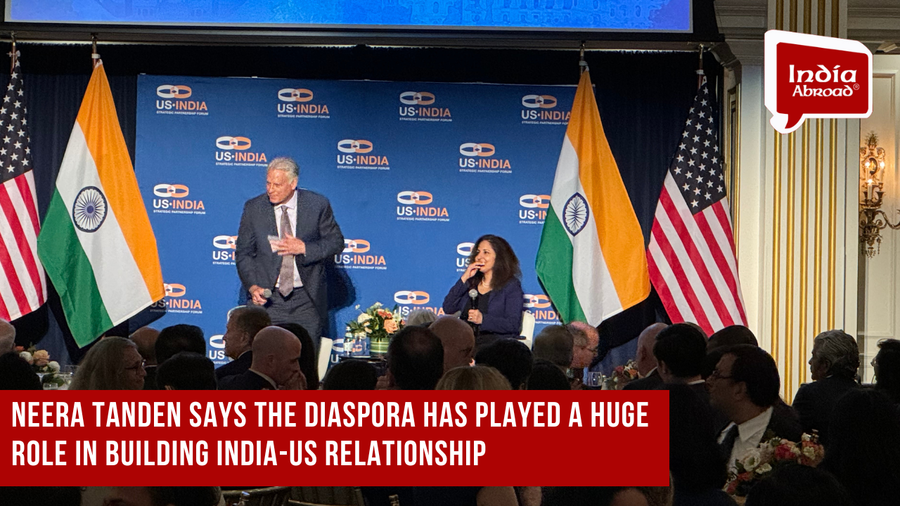 Neera Tanden says the diaspora has played a huge role in building India-US relationship