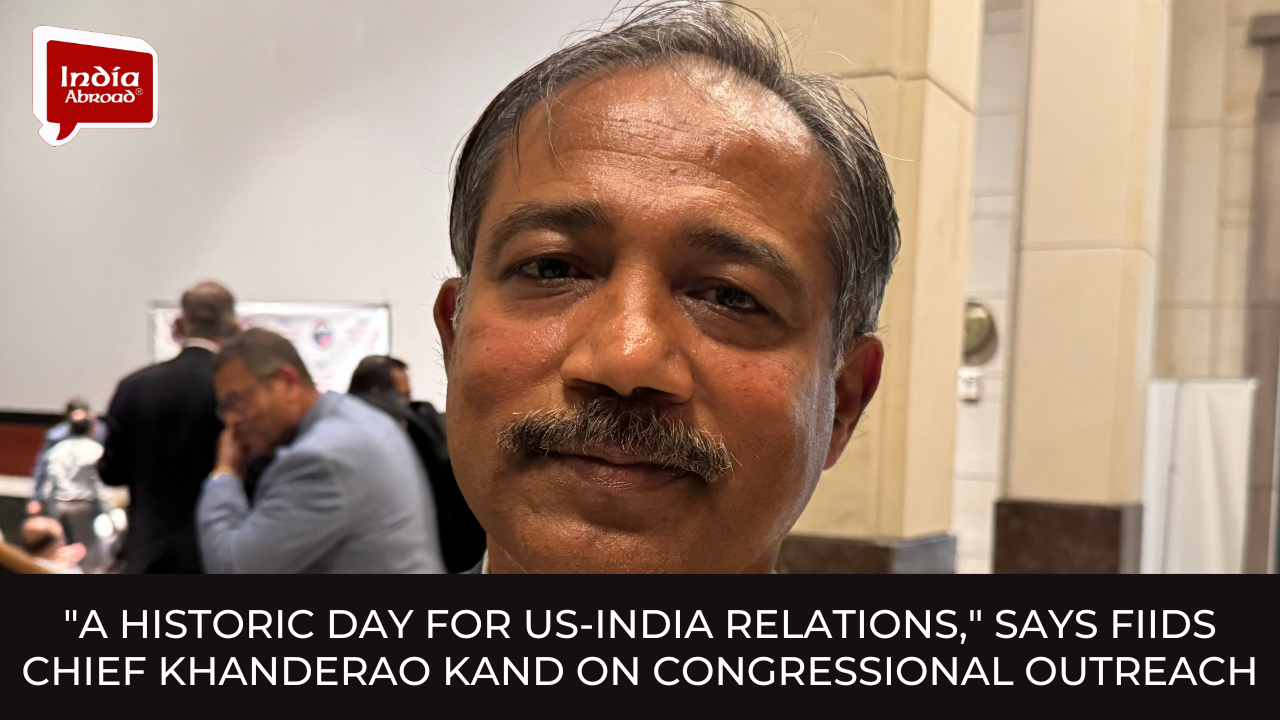 A historic day for US-India relations, says FIIDS chief Khanderao Kand on Congressional outreach
