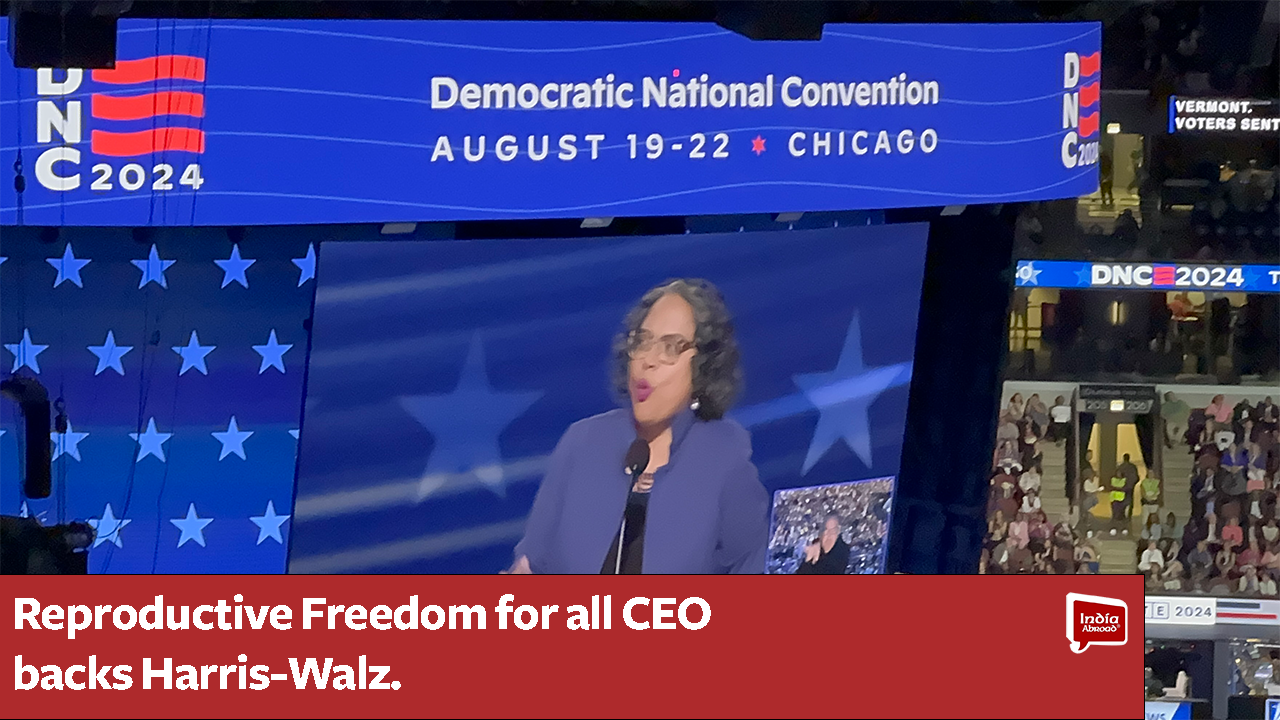 Reproductive Freedom for all CEO backs Harris-Walz