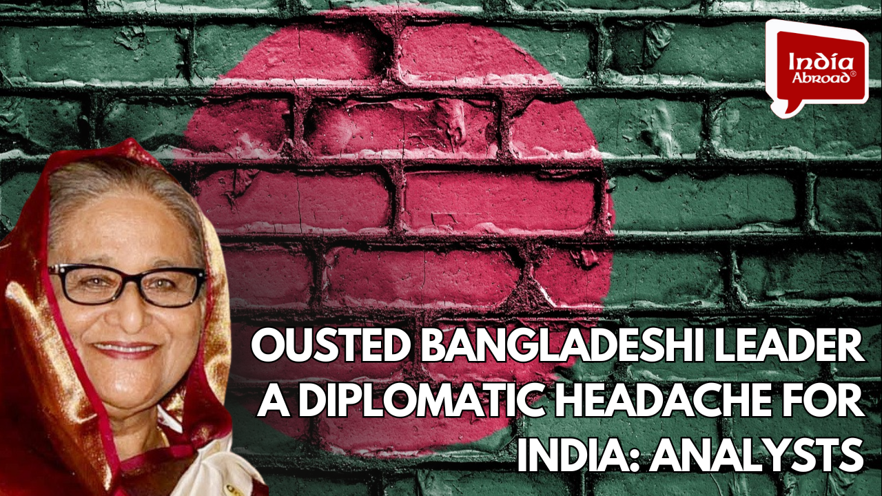Ousted Bangladeshi leader a diplomatic headache for India: analysts