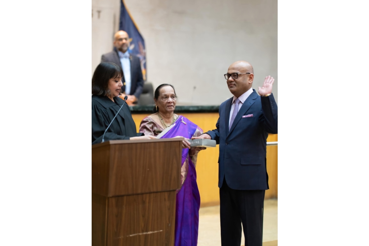 Amish Doshi becomes first Indian American Civil Court judge in Queens