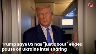 Trump says US has 