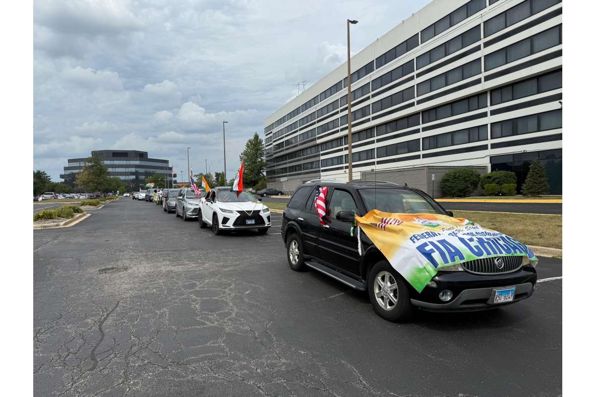FIA Chicago celebrates Independence day with car rally