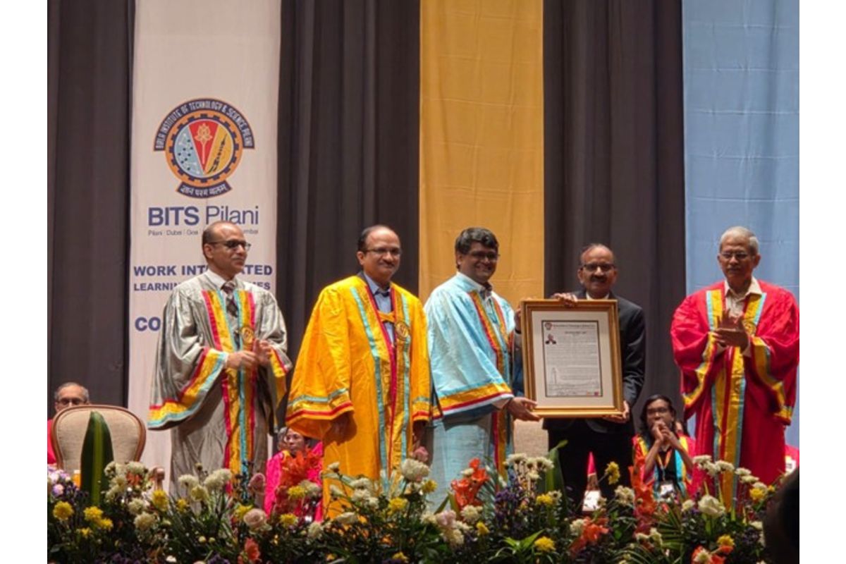 Prem Jain honored with BITS Ratna Award