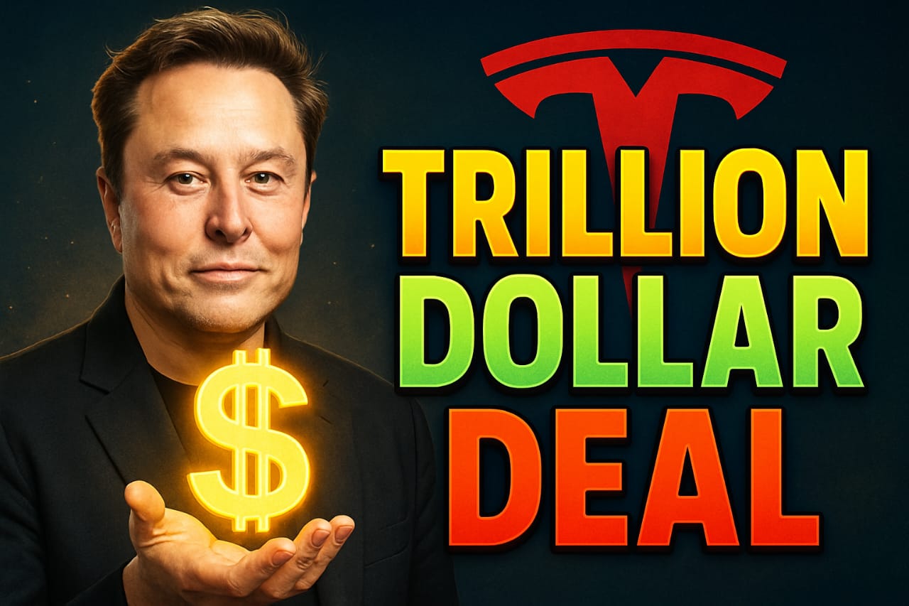 Musk gets whooping $1 trillion package from Tesla