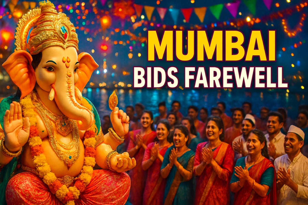 Tariff Prayers to Ganesha as Grand Festival Ends