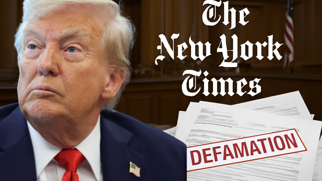 Trump Sues NYT, Penguin in $15B Defamation Case