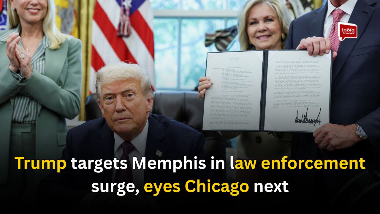 Trump targets Memphis in law enforcement surge, eyes Chicago next 
