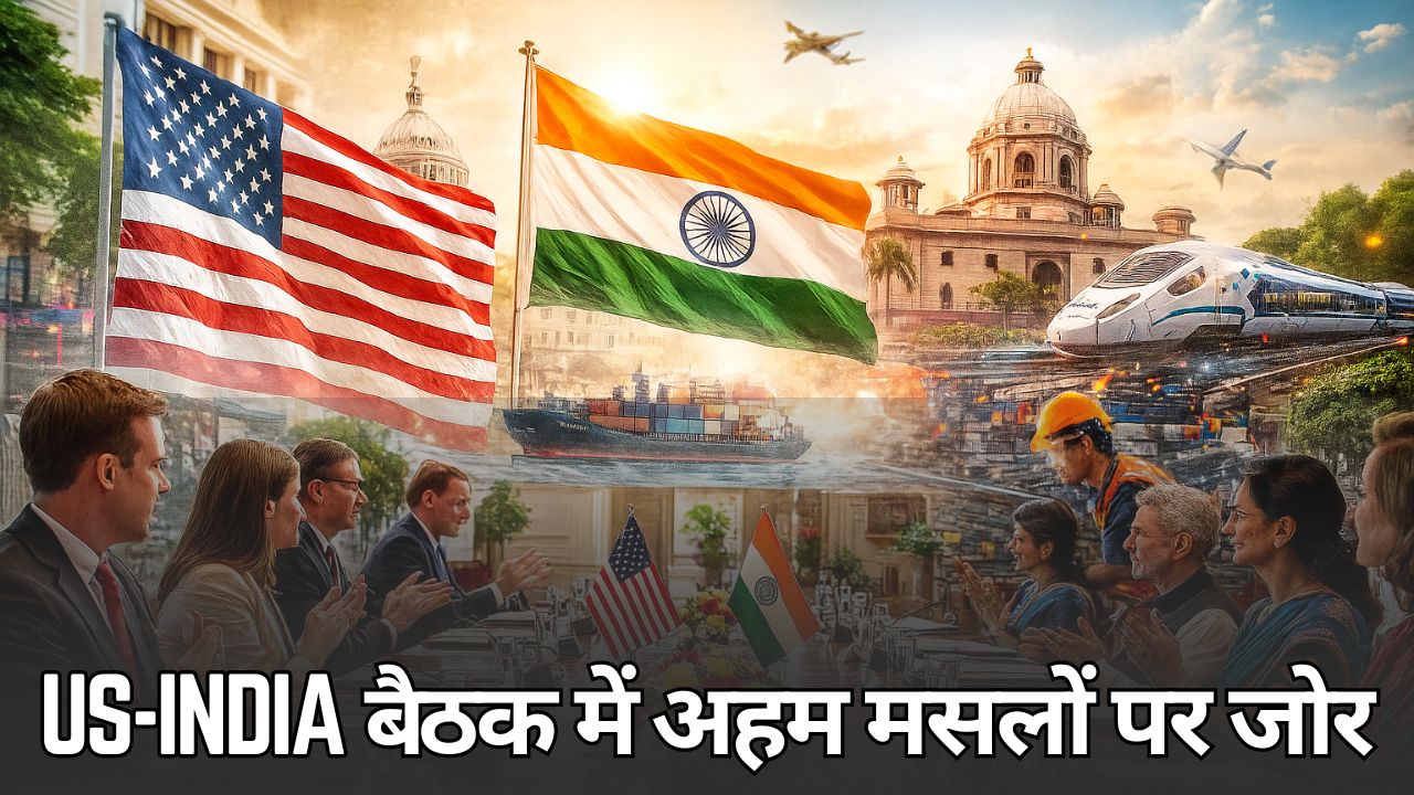 US-India बैठक 7 घंटे चली, अहम मसलों पर जोर