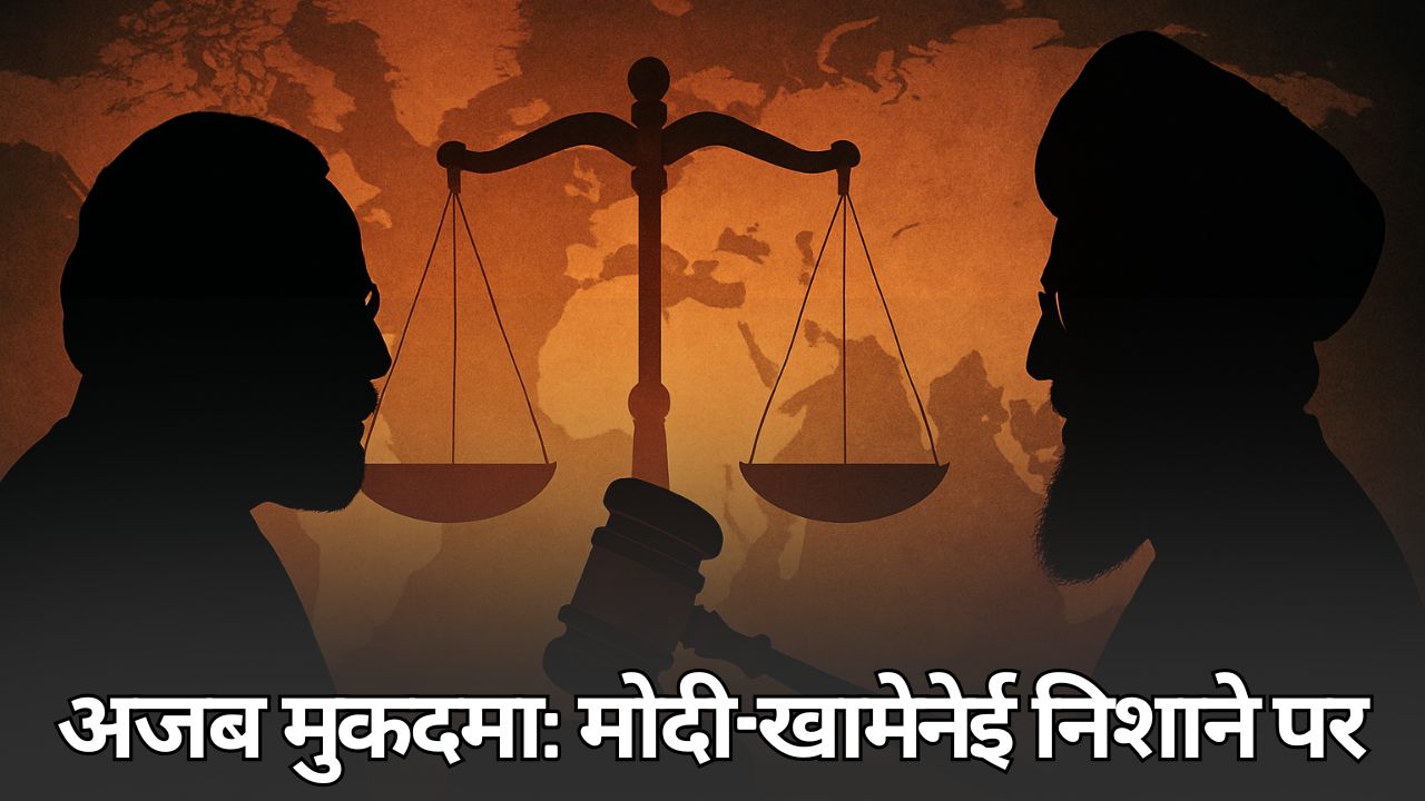 अजब मुकदमा: मोदी-खामेनेई निशाने पर 