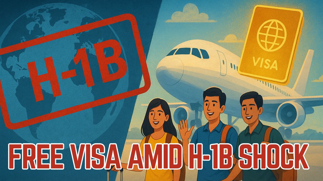 H-1B झटके में यह देश दे रहा Free Visa Offer