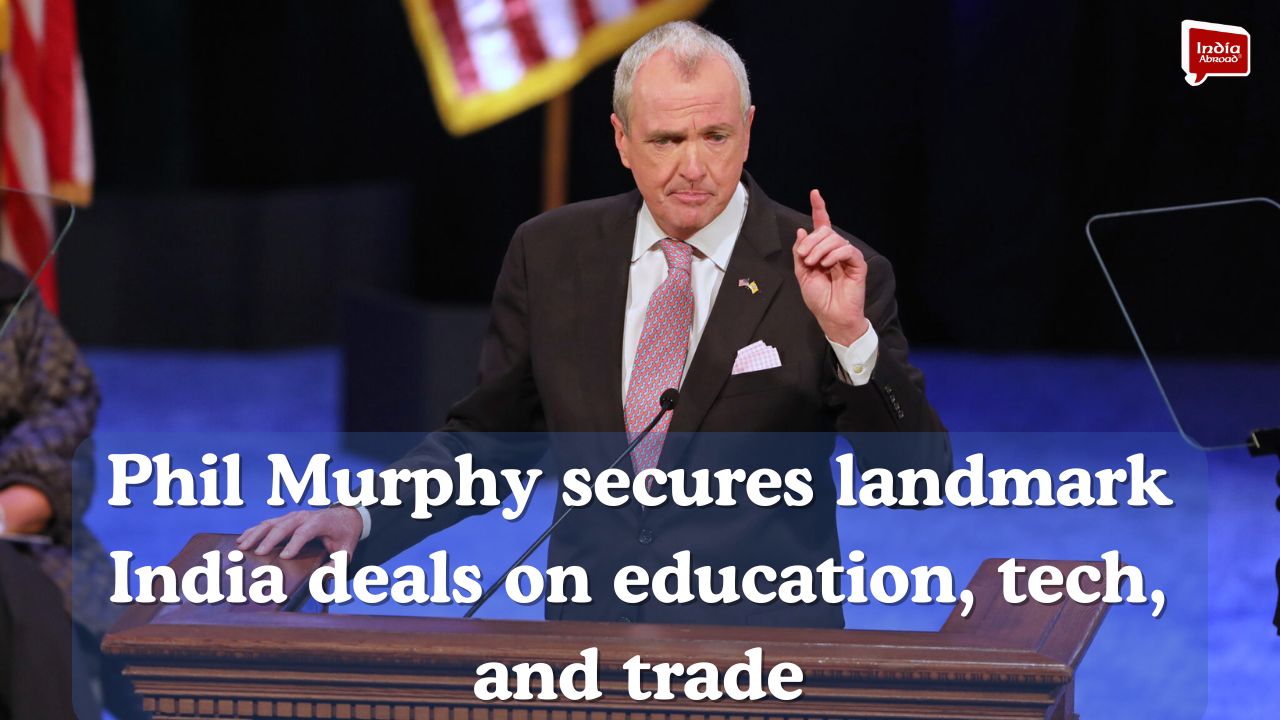 Phil Murphy secures landmark India deals on education, tech, and trade
