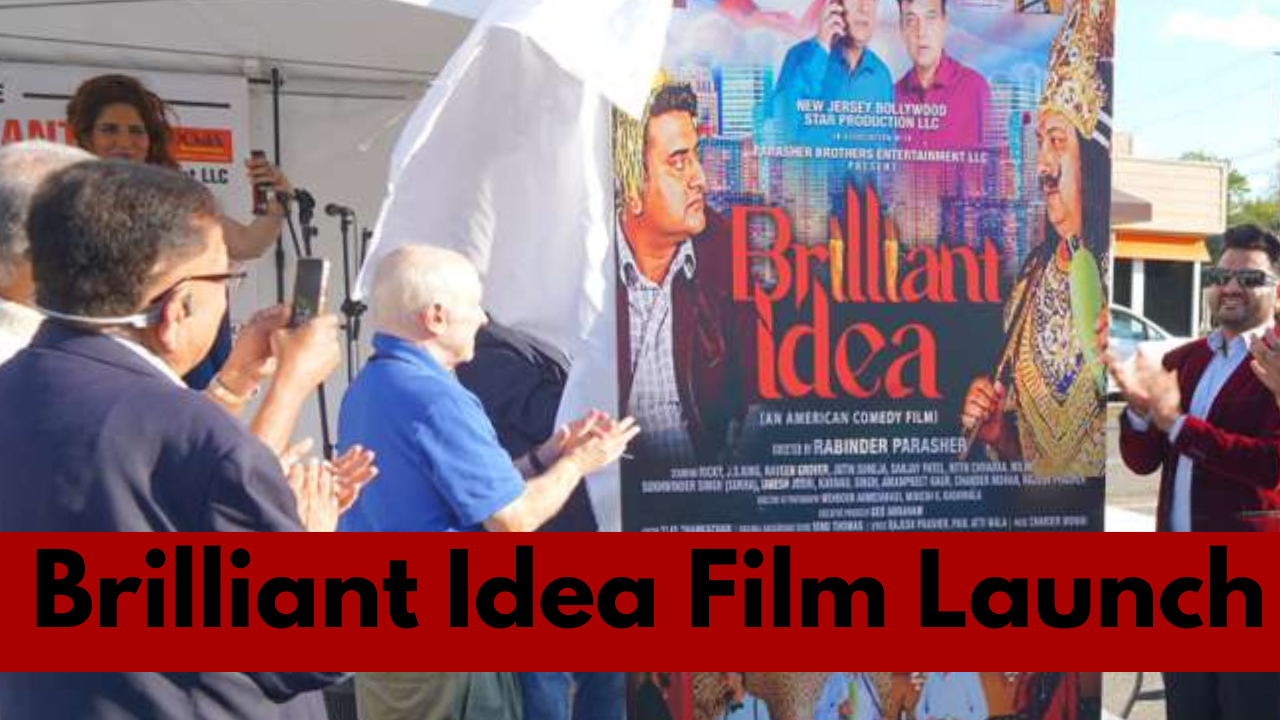 Mayor unveils poster of Hinglish Comedy Brilliant Idea