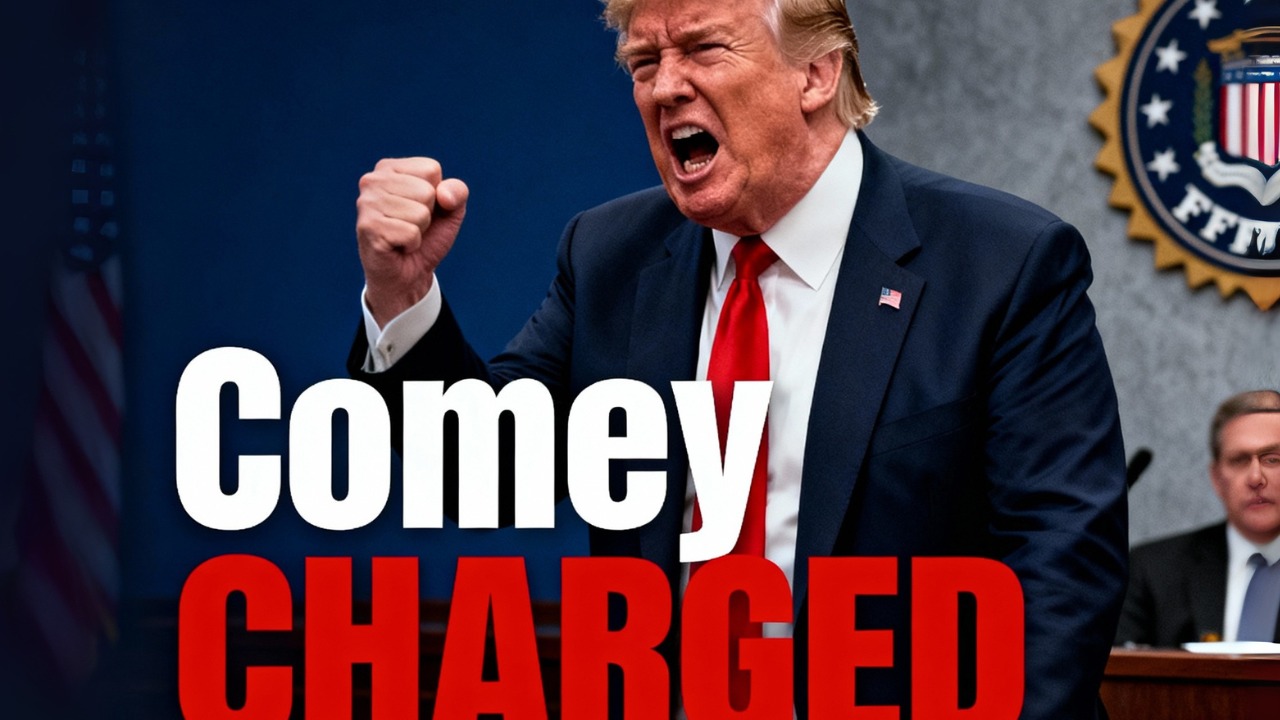Former FBI chief Comey charged as Trump ramps up campaign against critics