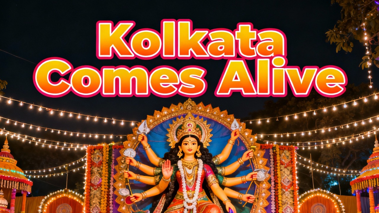 Kolkata lights up as Hindus kick off Durga Puja festival