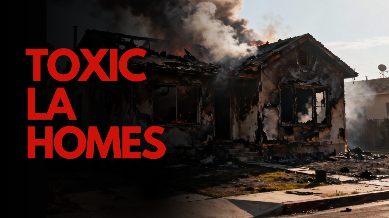 Toxic homes a lasting legacy of Los Angeles fires