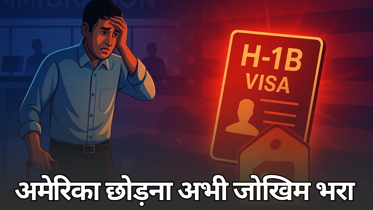 H-1B Transition Alert: अमेरिका छोड़ना अभी जोखिम भरा