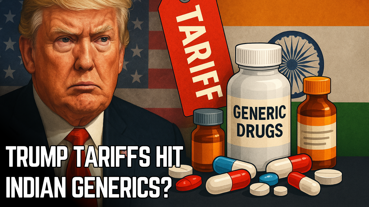 India’s Pharma Faces Tariff Test, ट्रम्प टैरिफ से दवा महंगी?