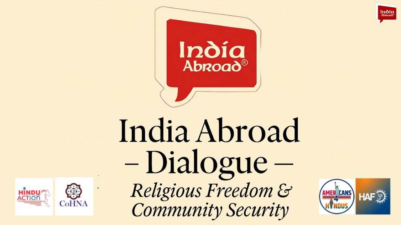 India Abroad Dialogue Indian American leaders decry Hindu temple desecrations