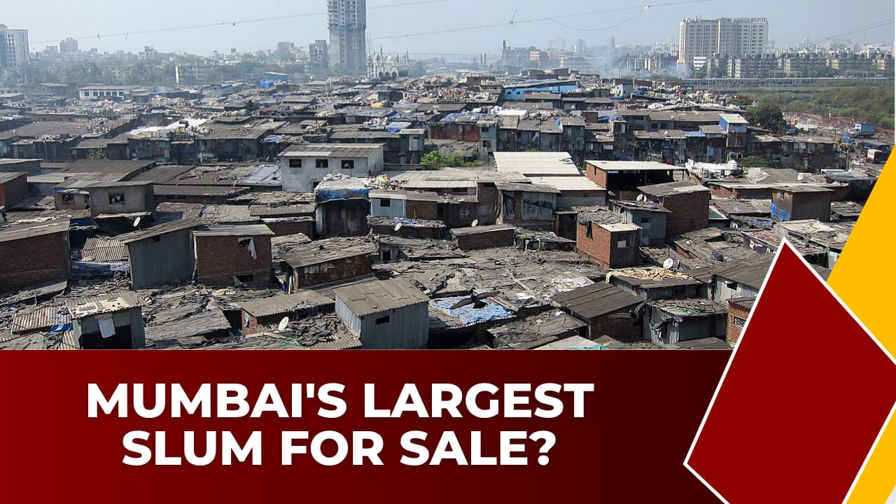 In India's Mumbai, the largest slum in Asia is for sale