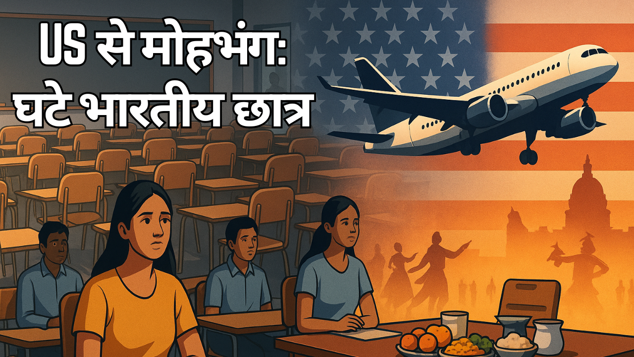US से मोहभंग? घटे भारतीय छात्र