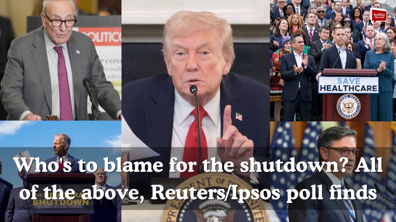 Who's to blame for the shutdown? All of the above, Reuters/Ipsos poll finds