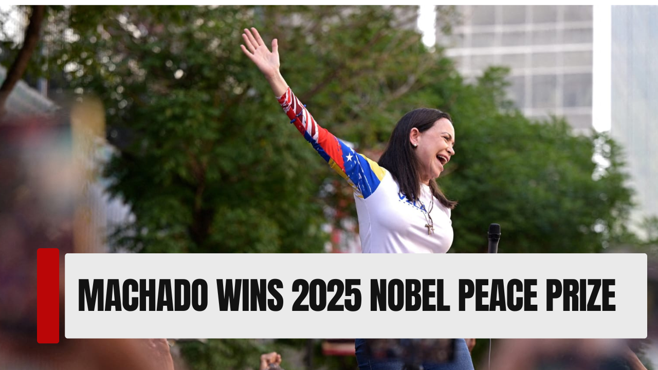 Who is Nobel Peace Prize winner Maria Corina Machado
