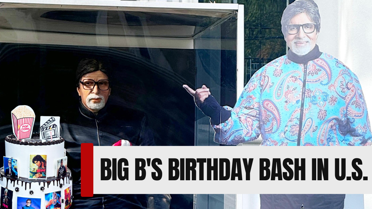 Fans in U.S. celebrate Bollywood legend Amitabh Bachchan's birthday