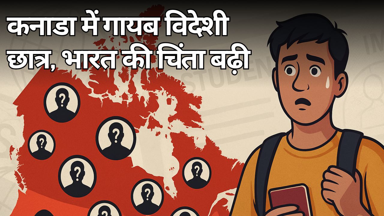 कनाडा में 47000 विदेशी छात्र 'लापता', सूची में सबसे ऊपर भारत