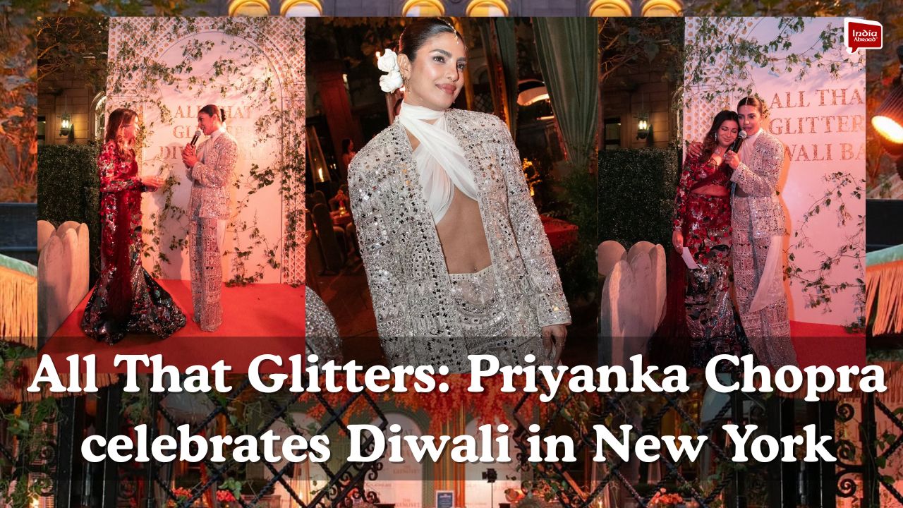 All That GlittersPriyanka Chopra celebrates Diwali in New York