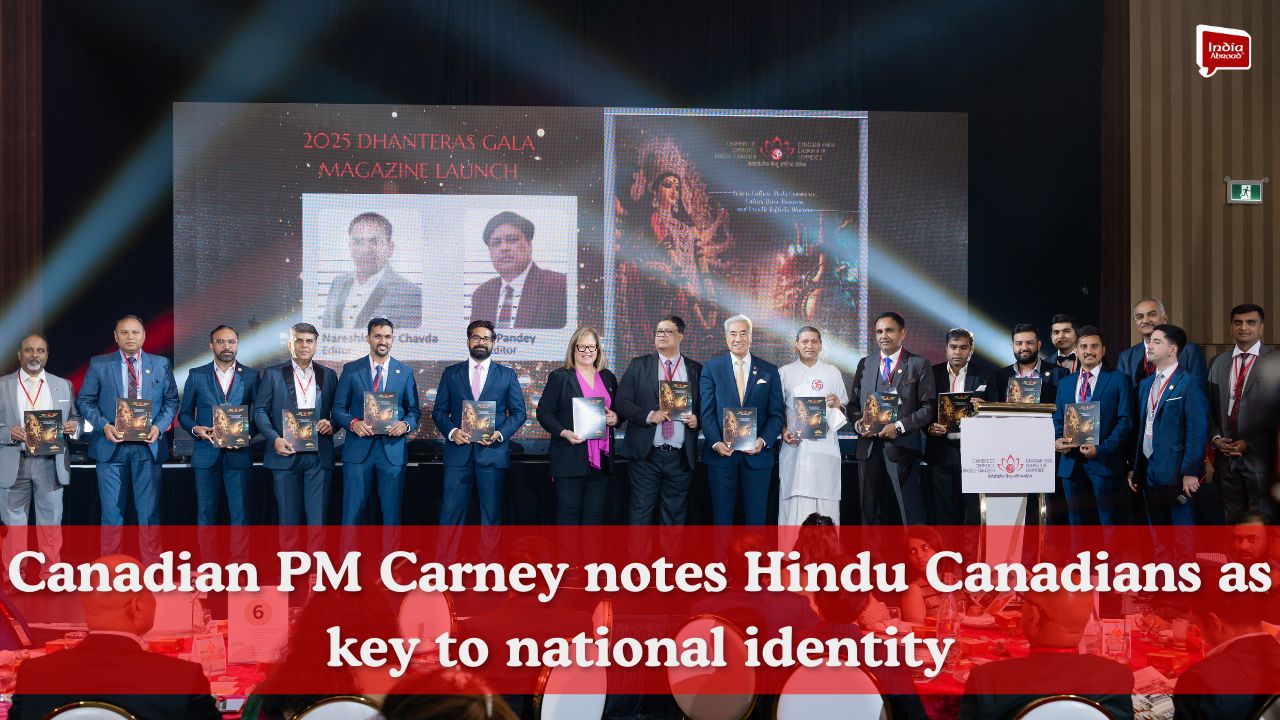 Canadian PM Carney notes Hindu Canadians as key to national identity|