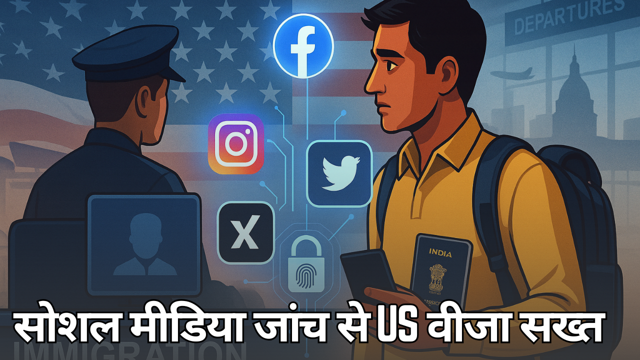 ​US वीजा मुश्किल हुआ, सोशल मीडिया जांच से भारतीयों पर शिकंजा