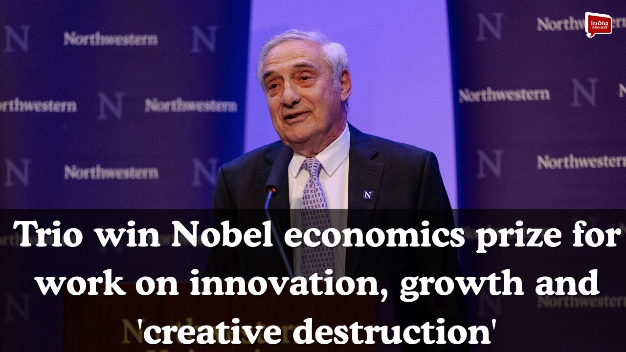 Trio win Nobel economics prize for work on innovation, growth and creative destruction