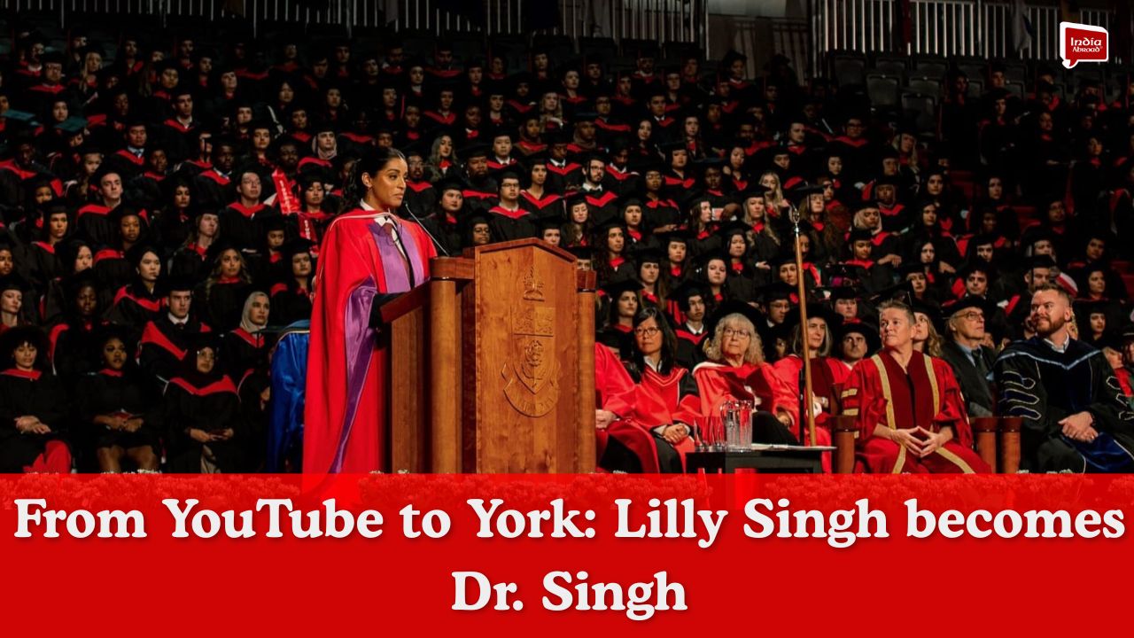 From YouTube to York Lilly Singh becomes Dr. Singh