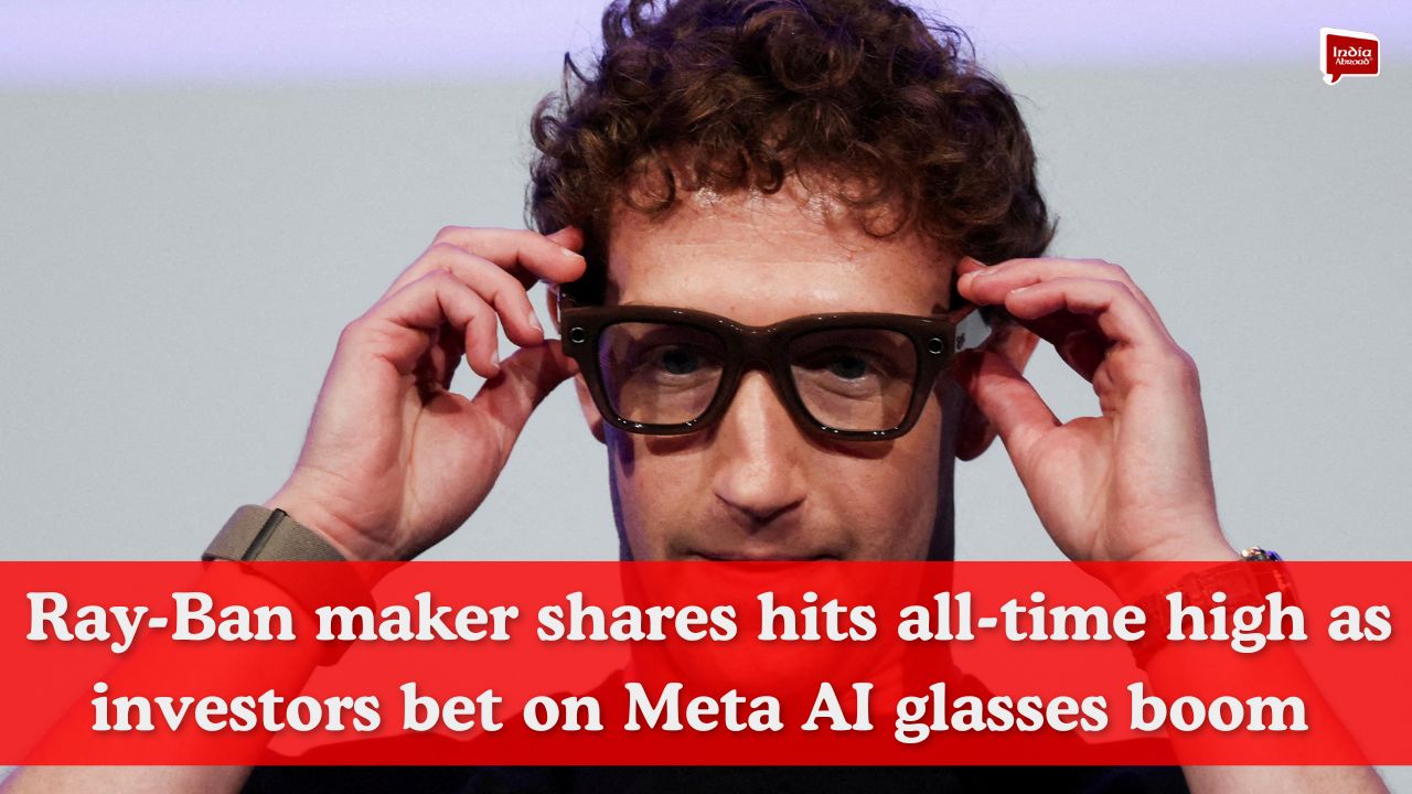 Ray- Ban maker shares hits all-time high as investors bet on Meta AI glasses boom