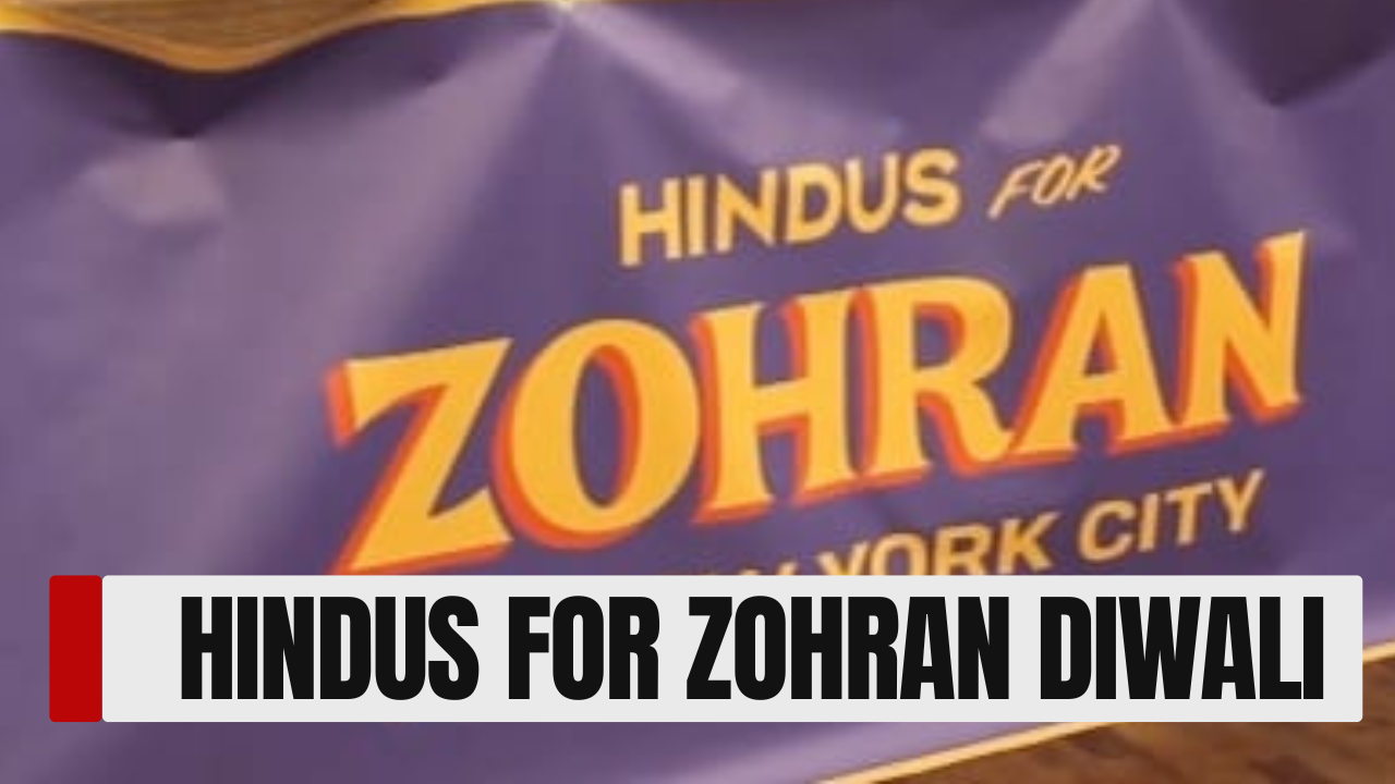 'Hindus for Zohran' Celebrate Diwali in New York During Mayoral Campaign