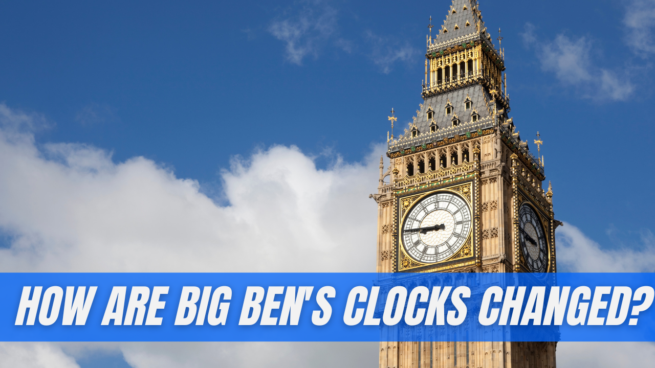 Big Ben's timekeepers count down to Sunday's clock change