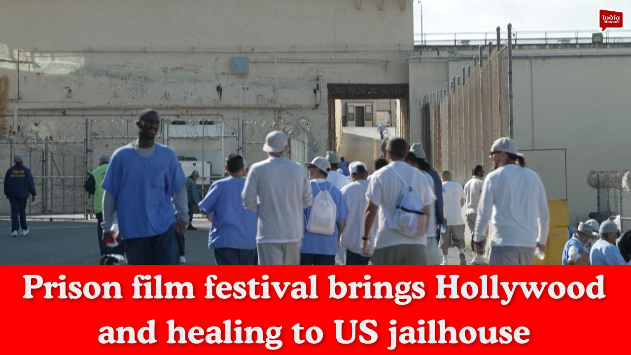 Prison film festival brings Hollywood and healing to US jailhouse