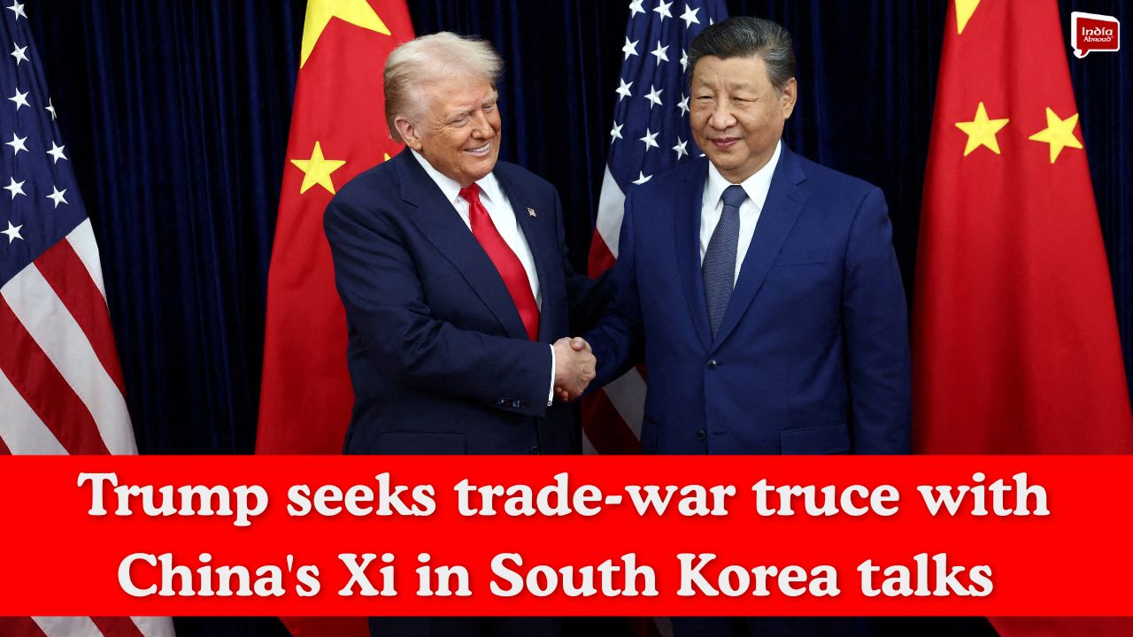 Trump seeks trade-war truce with China's Xi in South Korea talks 