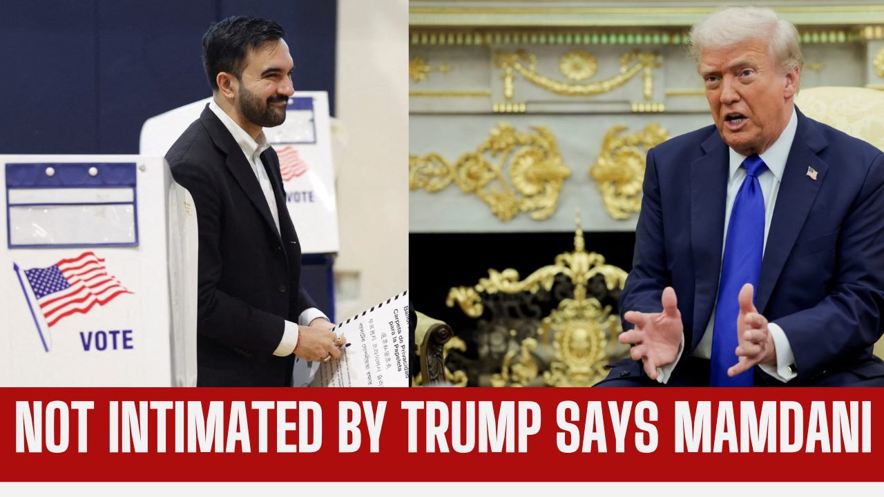Mamdani says he will 'not be intimidated' by Donald Trump