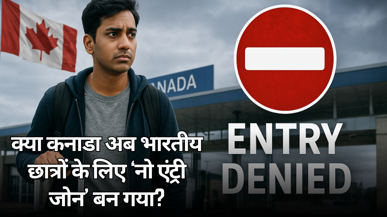 क्या कनाडा अब भारतीय छात्रों के लिए ‘नो एंट्री जोन’ बन गया? 