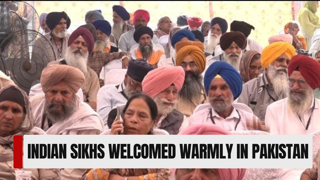 Joy for Indian Sikh pilgrims as they arrive in Pakistan for Guru Nanak festival