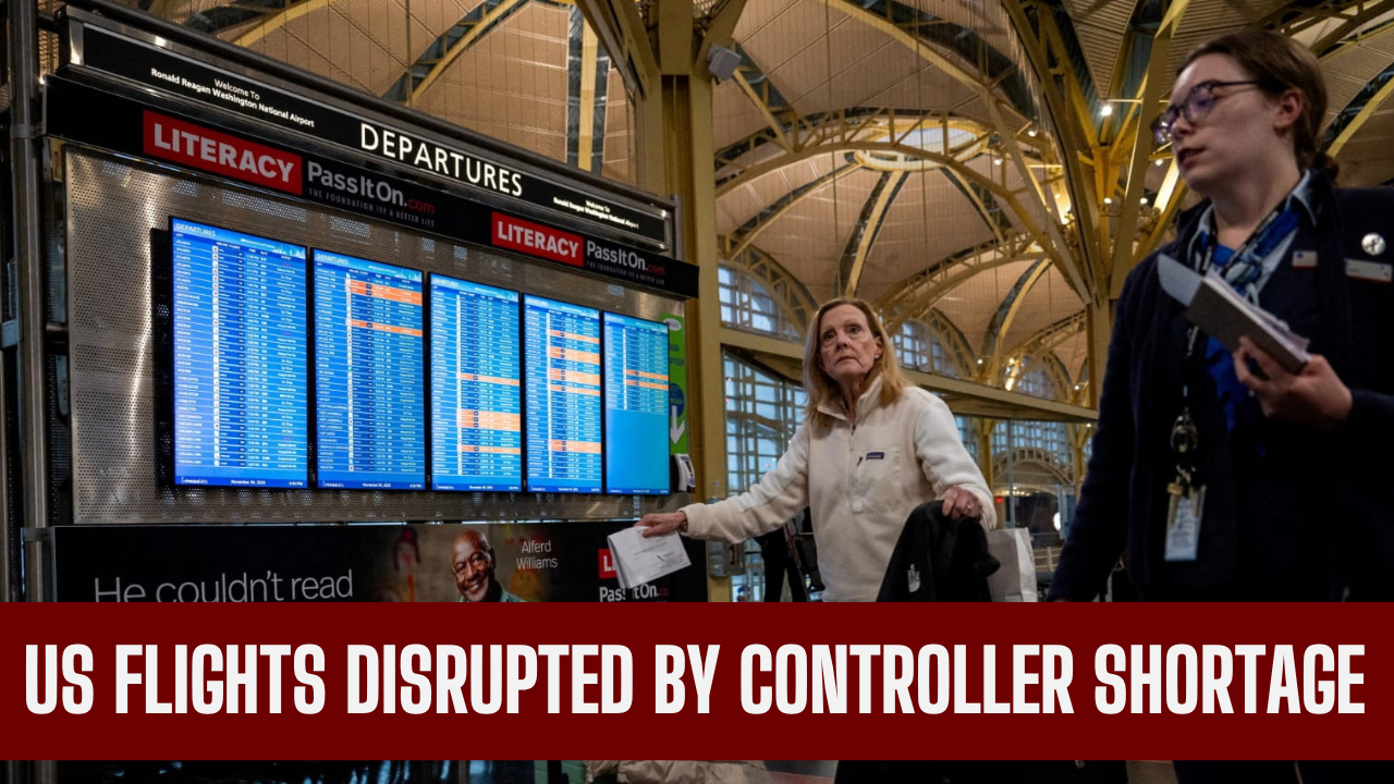 US flight delays, cancellations accelerate as air traffic controller shortages surge