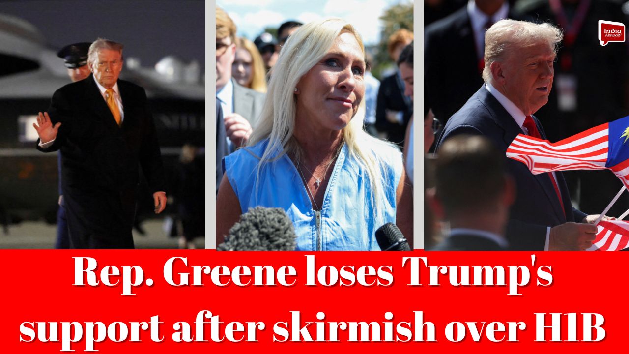 Rep. Greene loses Trump's support after skirmish over H1B