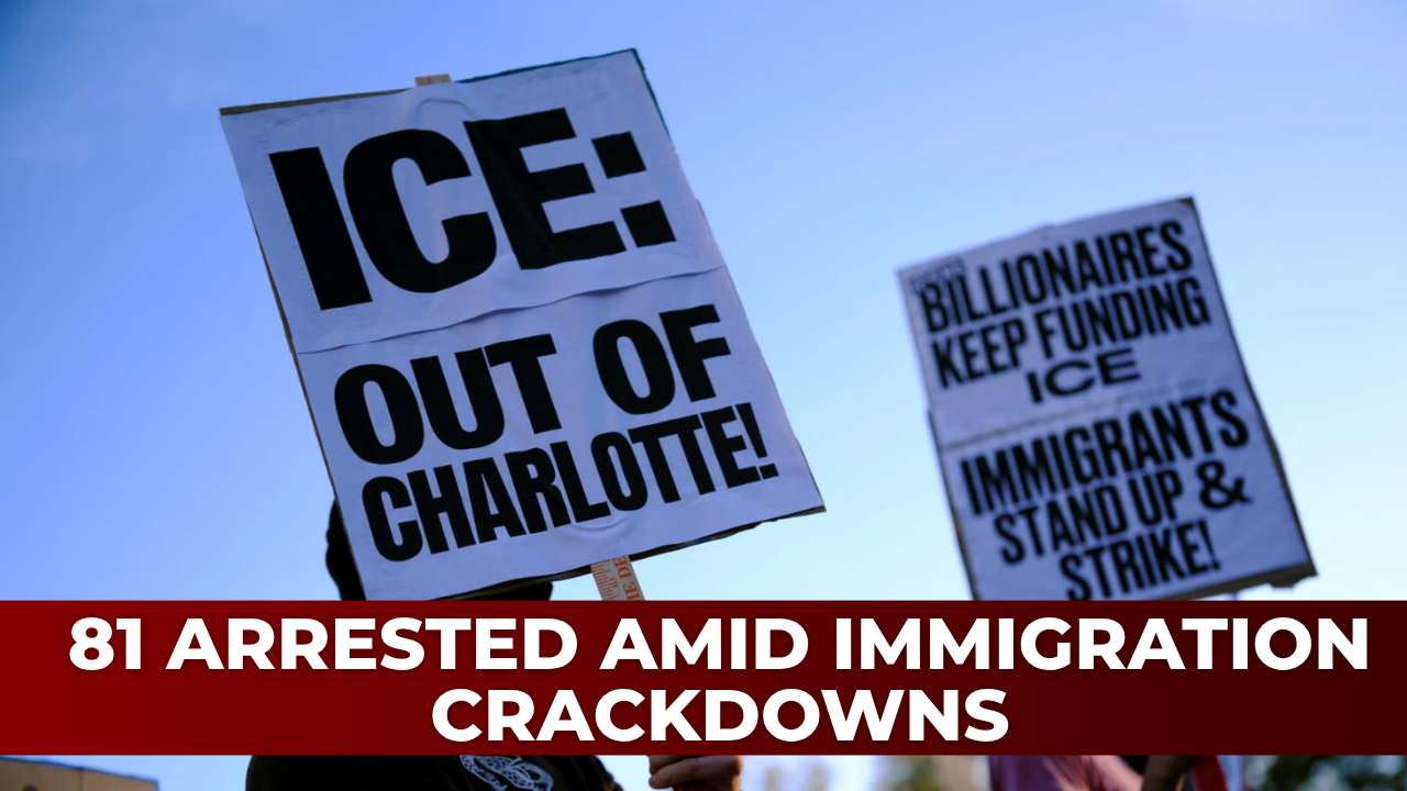 US Border Patrol arrests 81 on first day of Charlotte immigration crackdown