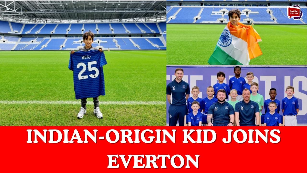 Indian-origin kid joins Everton