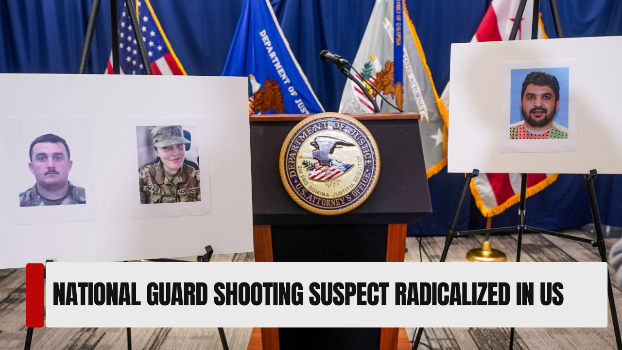 National Guard shooting suspect radicalized in US, homeland secretary says